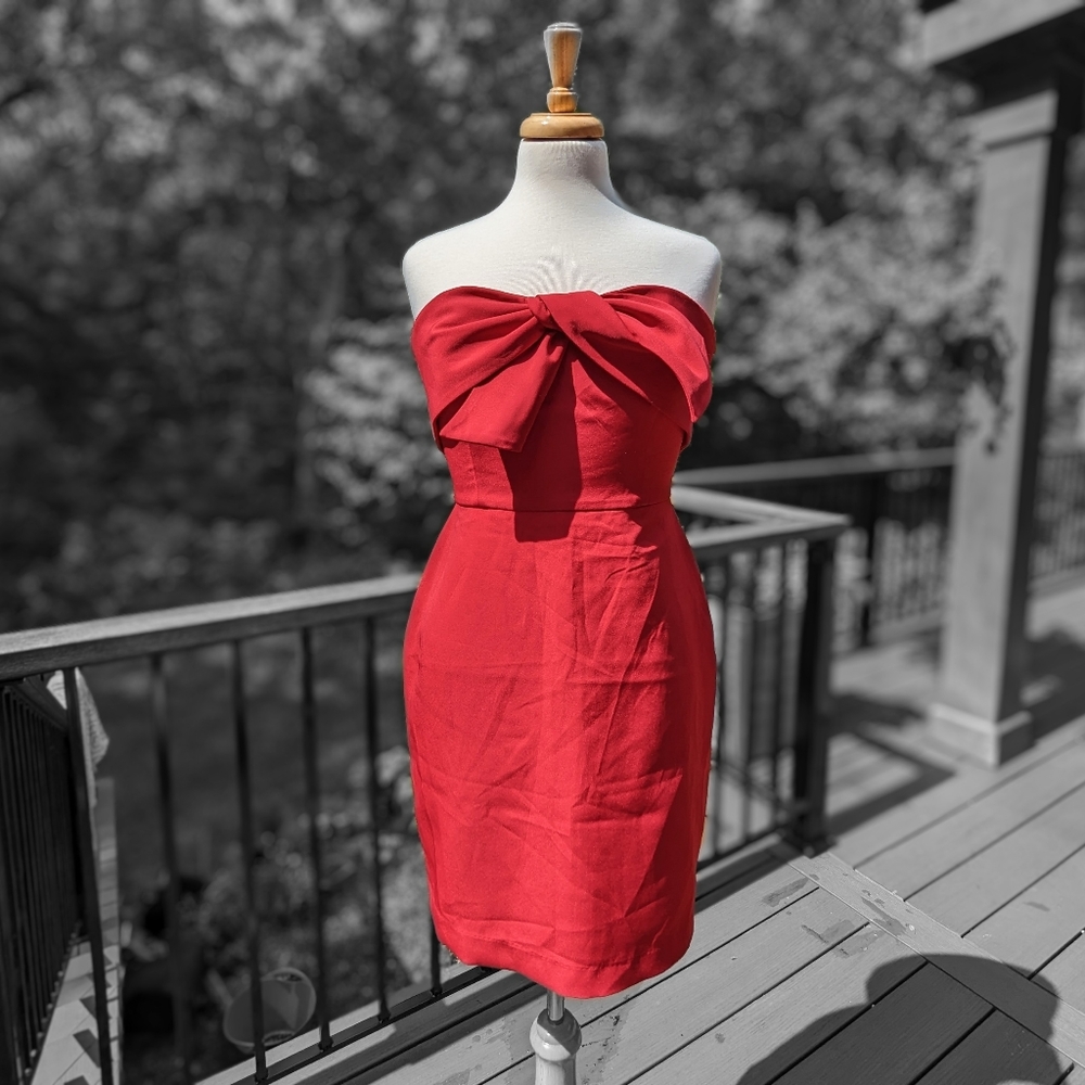 Red Bow Dress by Sam Edelman